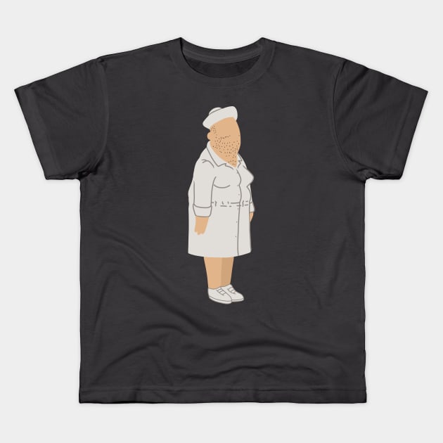 Sexy Nurse Teddy Kids T-Shirt by gray-cat